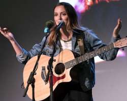 Not only she is an unbeatable actress but also owns a heart taking voice and her first single 